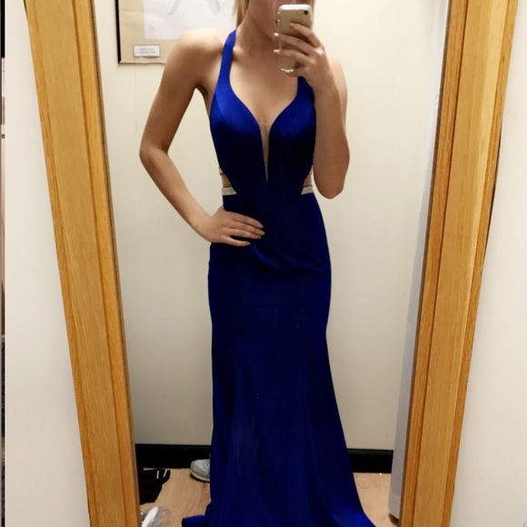Xscape Prom Dress Blue